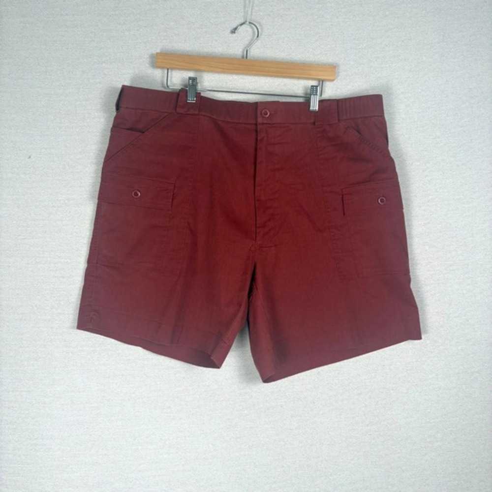 Sportif Tidewater Short Mens 44 Cargo Shorts Maroon Gorpcore Fishing‎ Utility